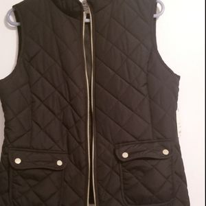 Women black vest